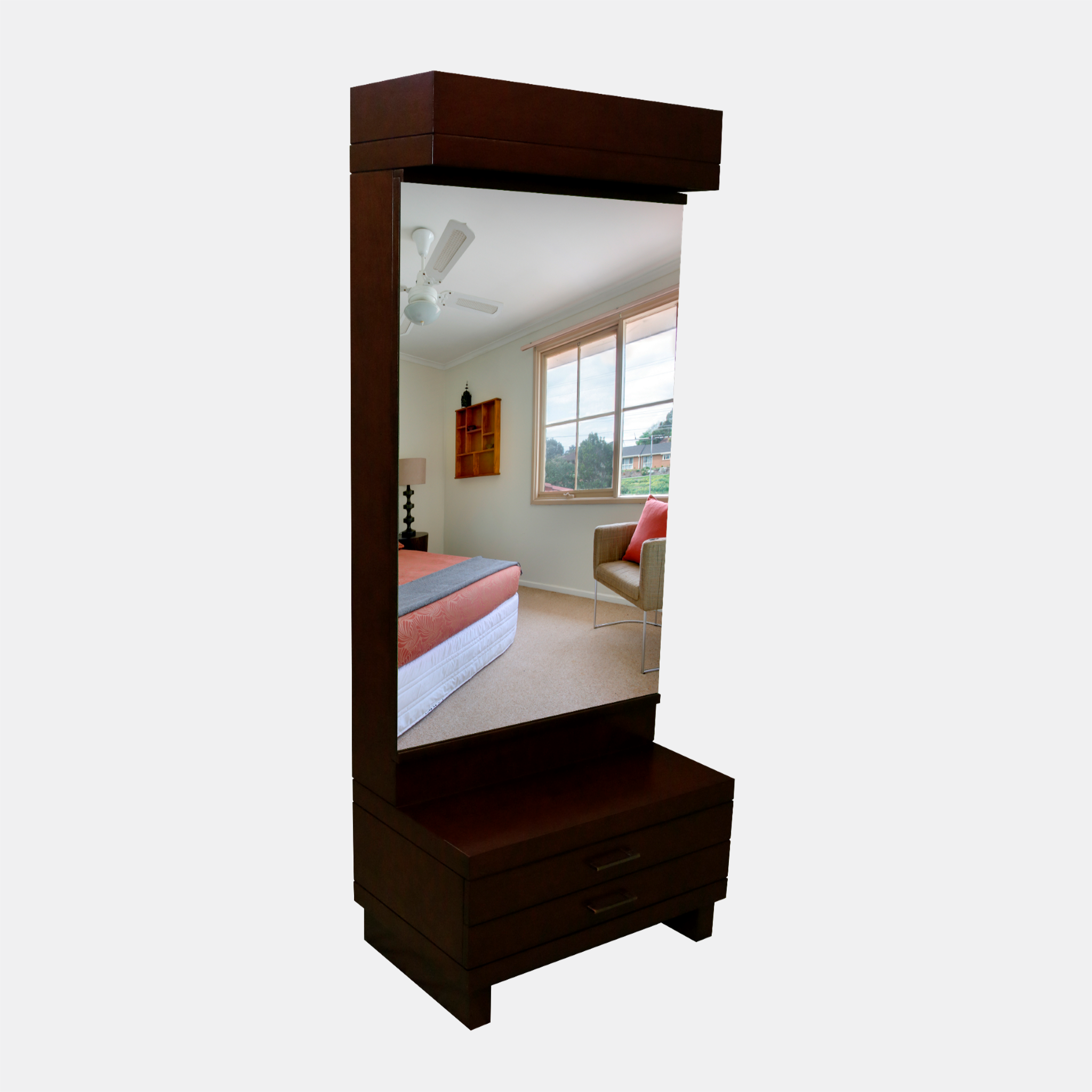 DRESSING TABLE (HIDDEN SHELF UNIT) 534.10