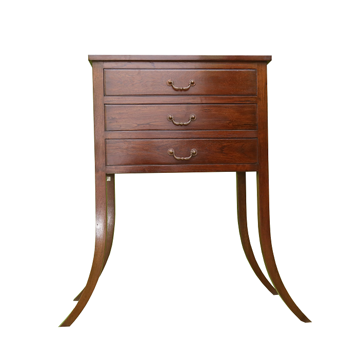 SIDE TABLE 406.07 (THREE DRAWERS) — alternate view