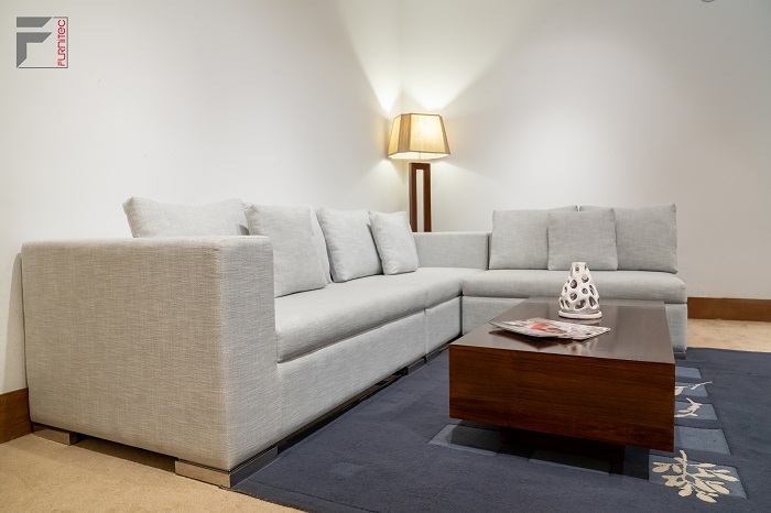 SOFA SET 161.16 (L SHAPED) (THREE PIECES) view 2